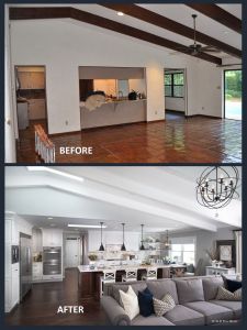 Before and After Renovation