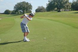 Jaron Mellick Playing Golf