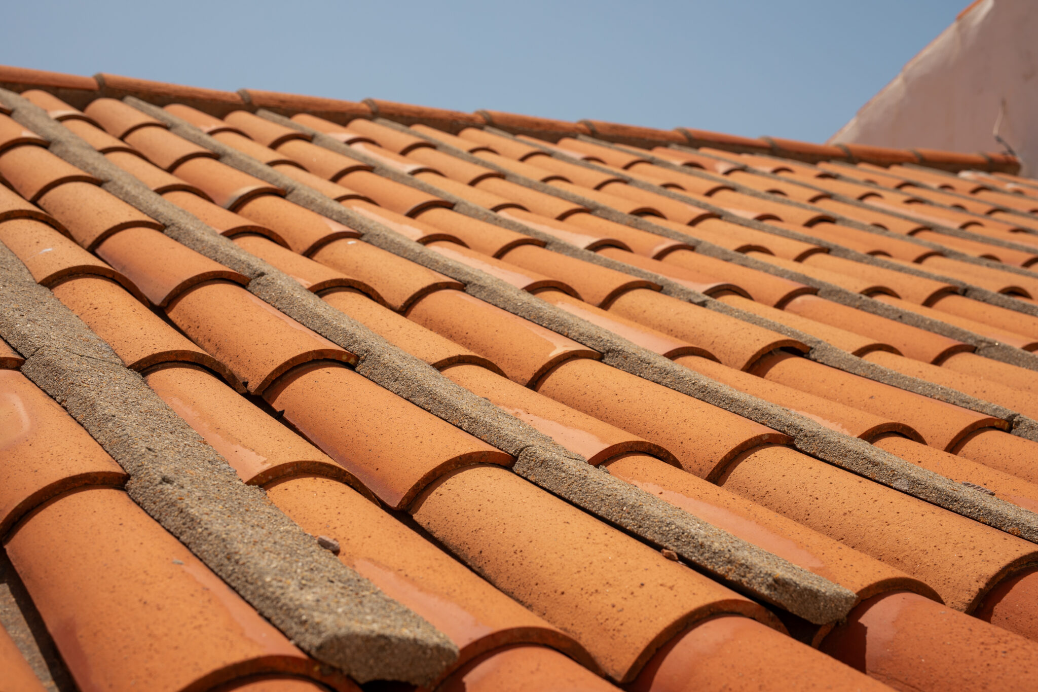 Spanish tile roofing